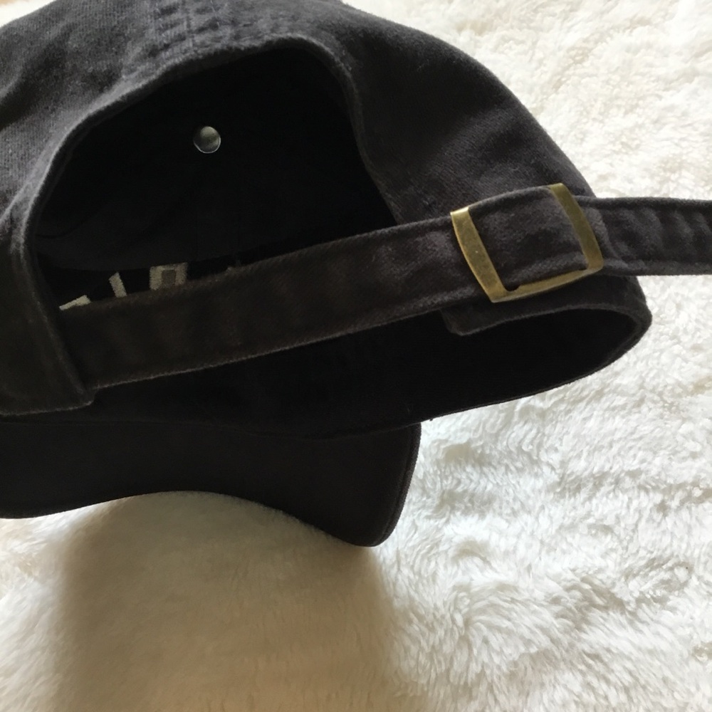 American Needle Black "Paris" Baseball Adjustable Strapback Hat - Picture 5 of 10
